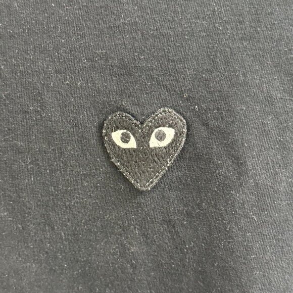 Comme des garcons Size small black short sleeve shirt - Picture 3 of 4